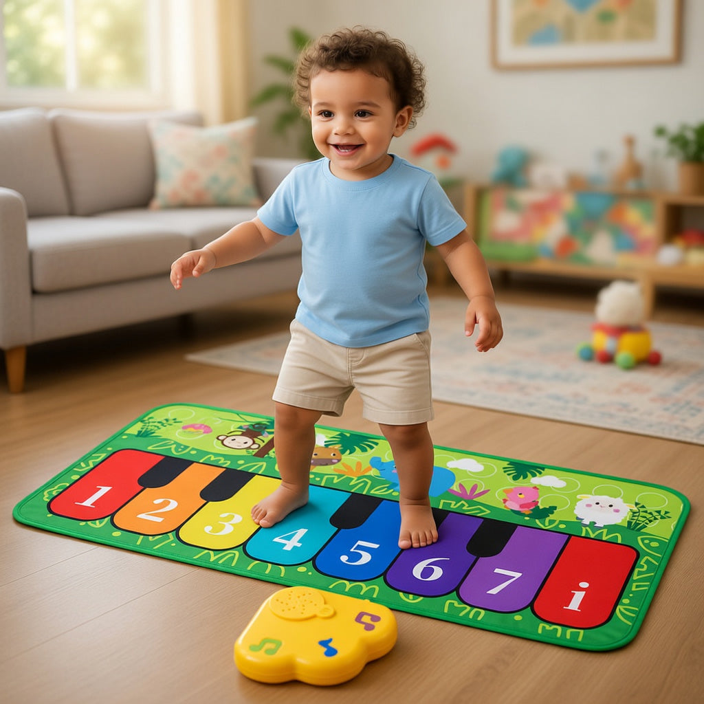 Piano Play Mat for Kids Musical Learning