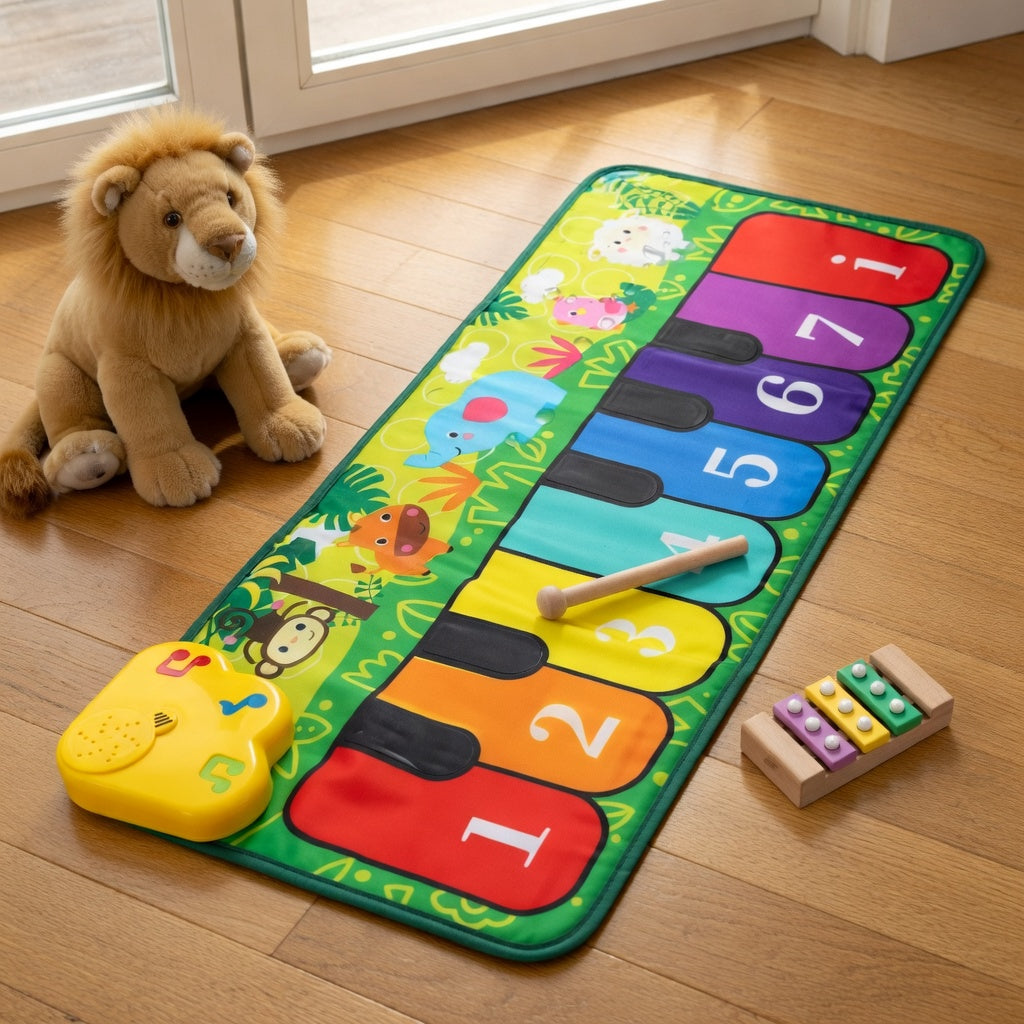 Piano Play Mat for Kids Musical Learning