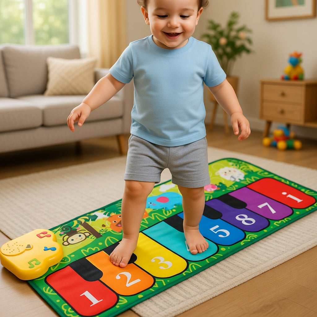 Piano Play Mat for Kids Musical Learning