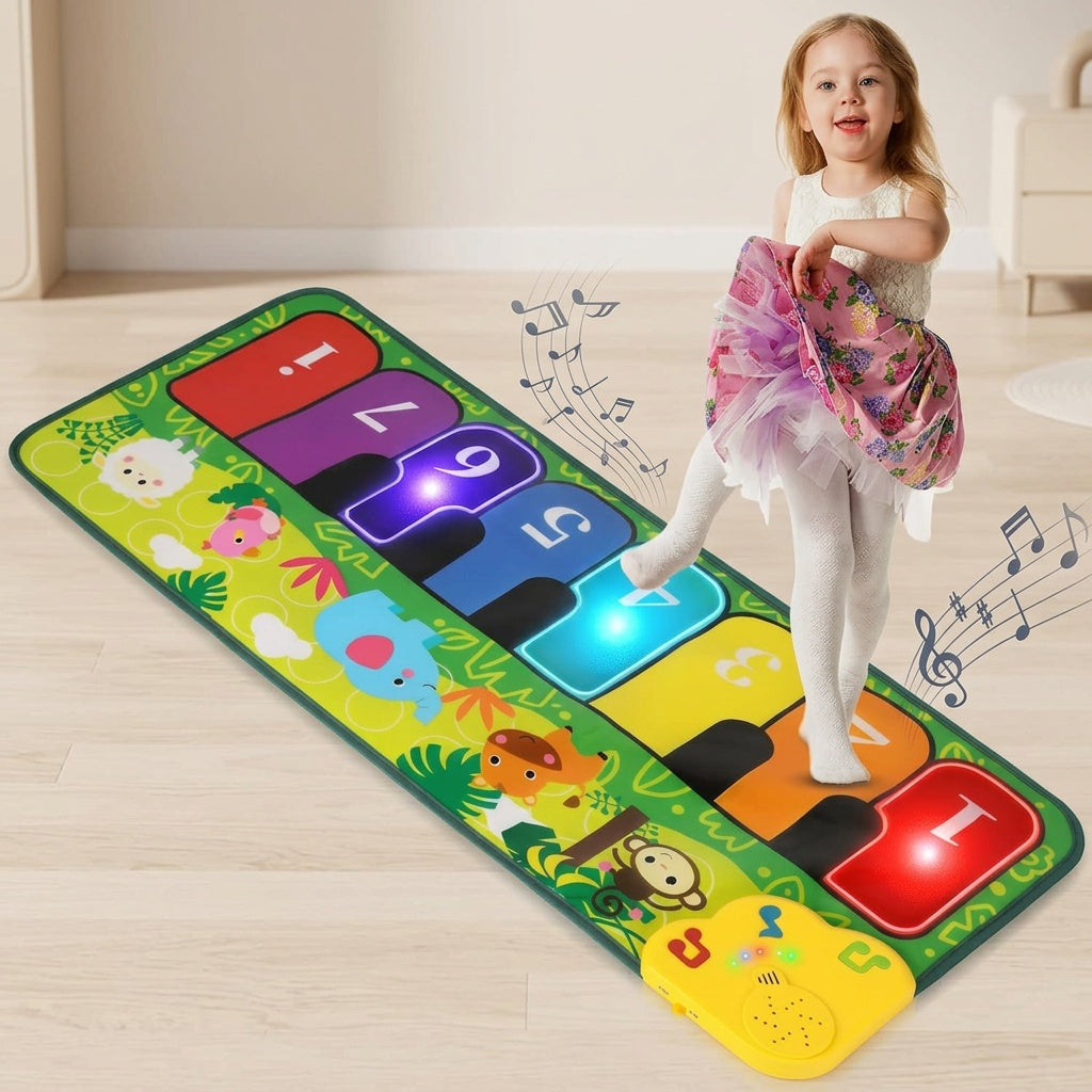 Piano Play Mat for Kids Musical Learning